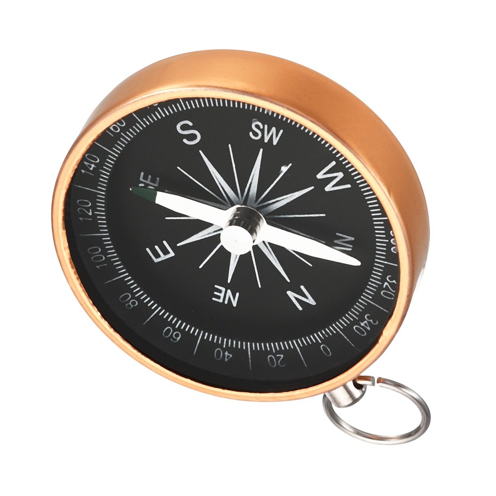 1Pcs with Key Ring Pocket Compass Navigation Compass for Outdoor