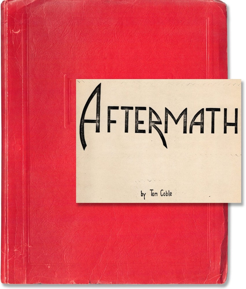 Tom Coble AFTERMATH Original script for the 1975 off-Broadway play #168970