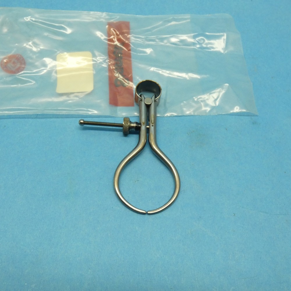 Starrett 275-3 Yankee Spring-Type 0-3" Outside Caliper Solid Nut Round Leg