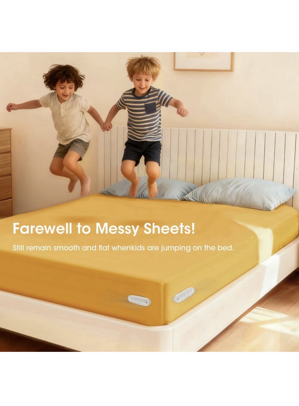 Sheet Holders for Bed Corners Fasteners Keep Sheets Secure Fitted Sheet Holders