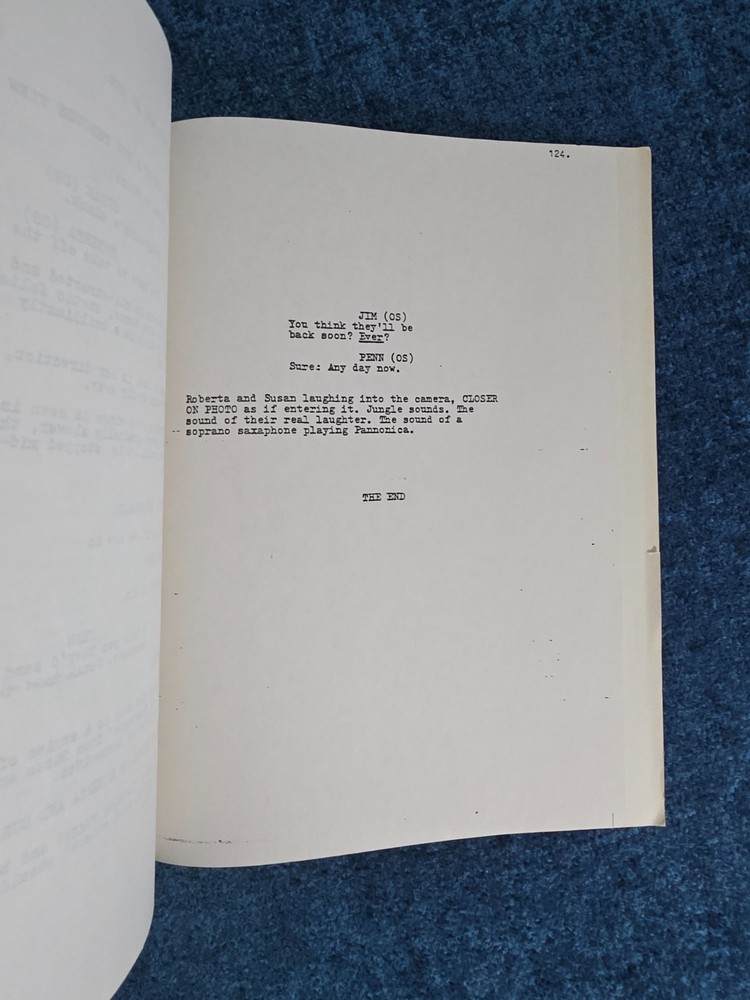 MADONNA DESPERATELY SEEKING SUSAN MOVIE SCRIPT (early version)