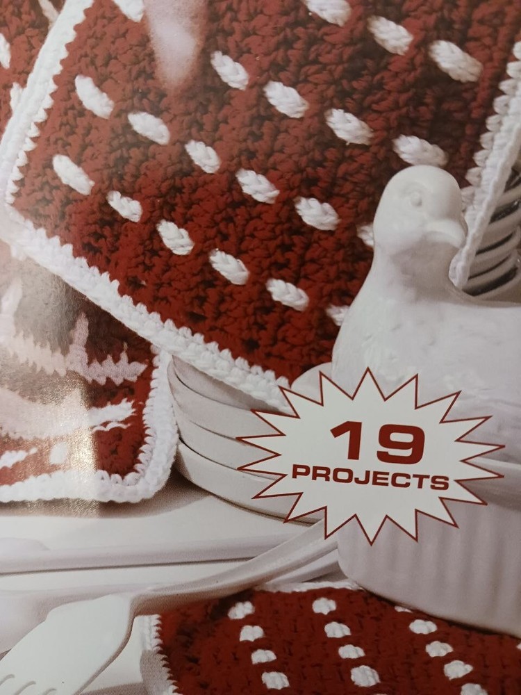 Kitchen Decor to Crochet, Pattern Booklet by Leisure Arts 19 Projects