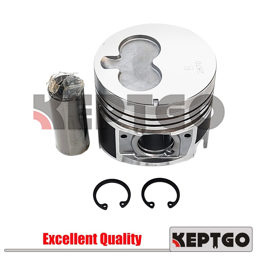 3PCS piston with ring Set (Pin & Clip) for Isuzu 3LD1 Engine STD