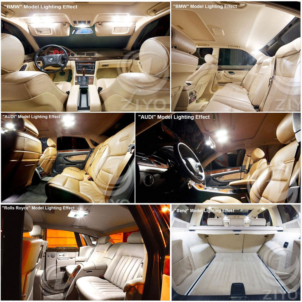 LED Light Bulbs Interior Light Kit for Ford Explorer 2011-2019 White Dome Light