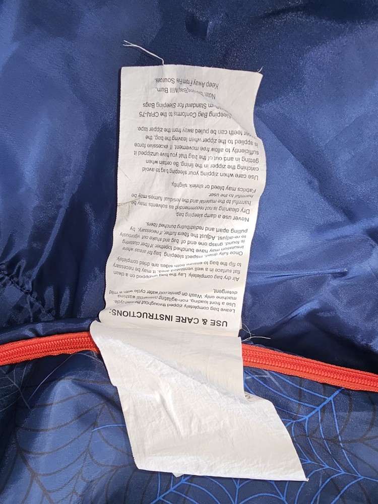 A Superman Sleeping Bag for Kids