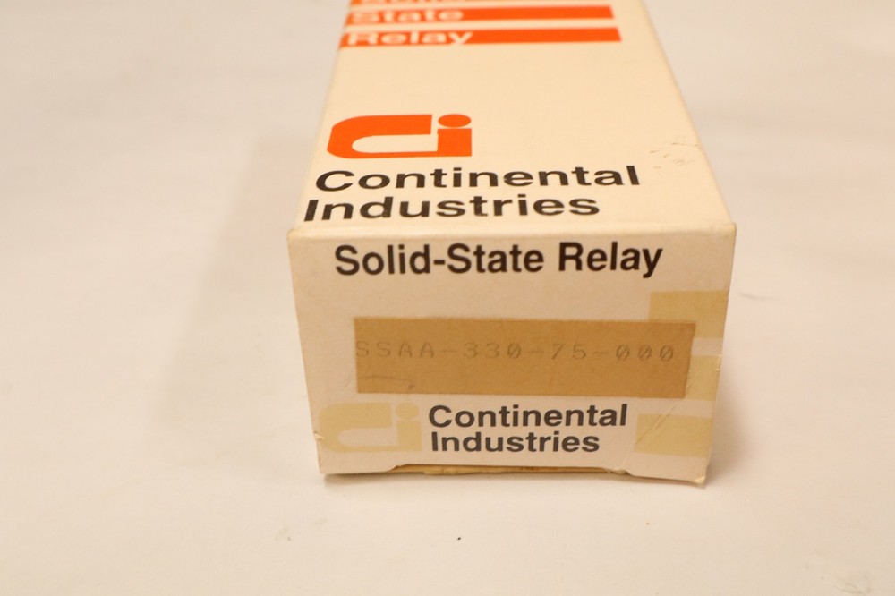 SAA-330-75-000 - Solid State Overload/Relay Continental Industries