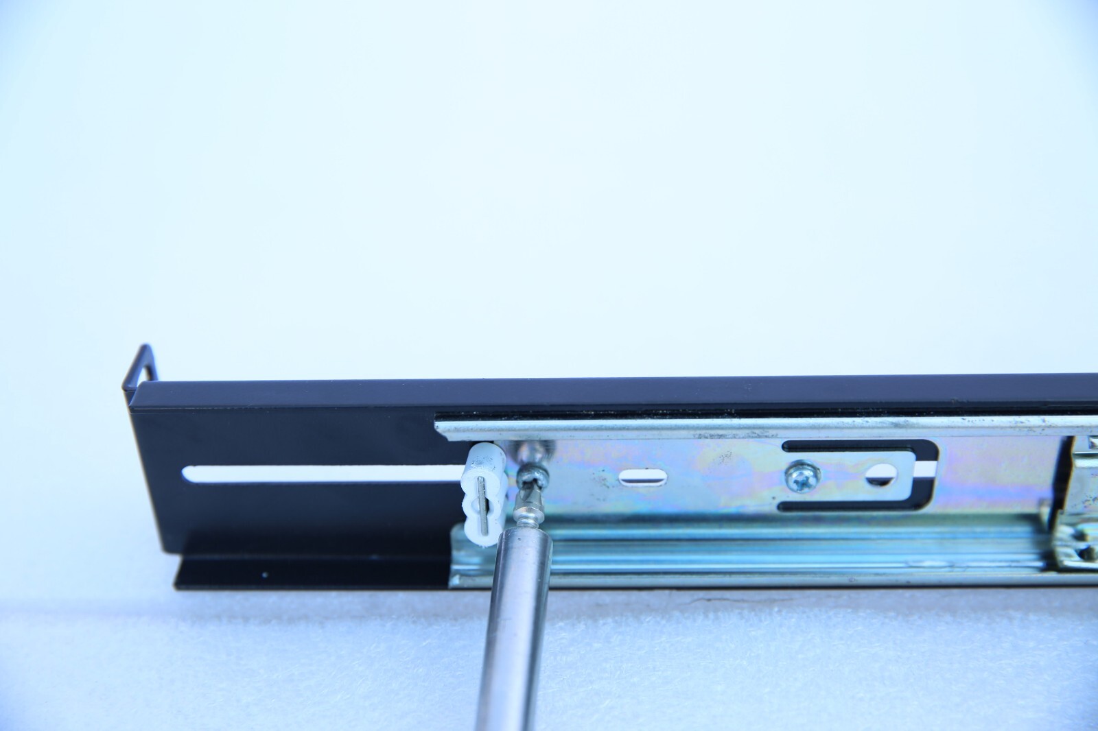 Sliding Rack Server Shelf For Rack 1U 19" 4 Post Rack Mount-Adjustable 15"-22"