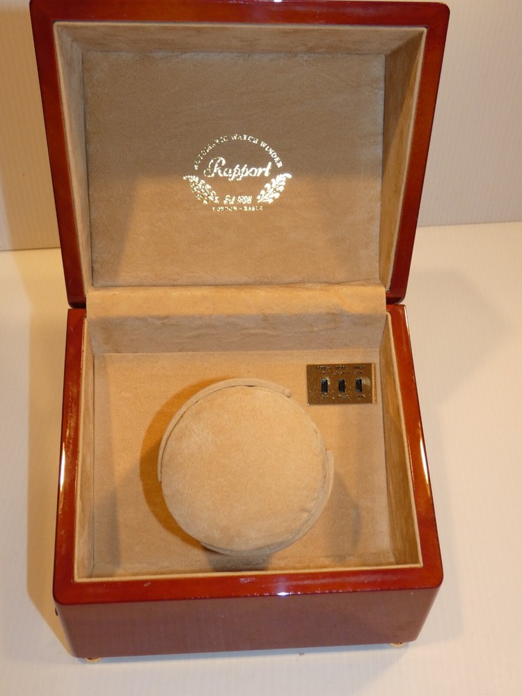 Rapport Automatic Watch Winder Box-DAMAGE