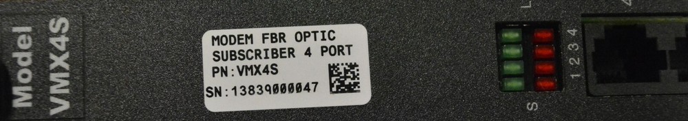 Versitron VMX4S Versimux ii Modem Card