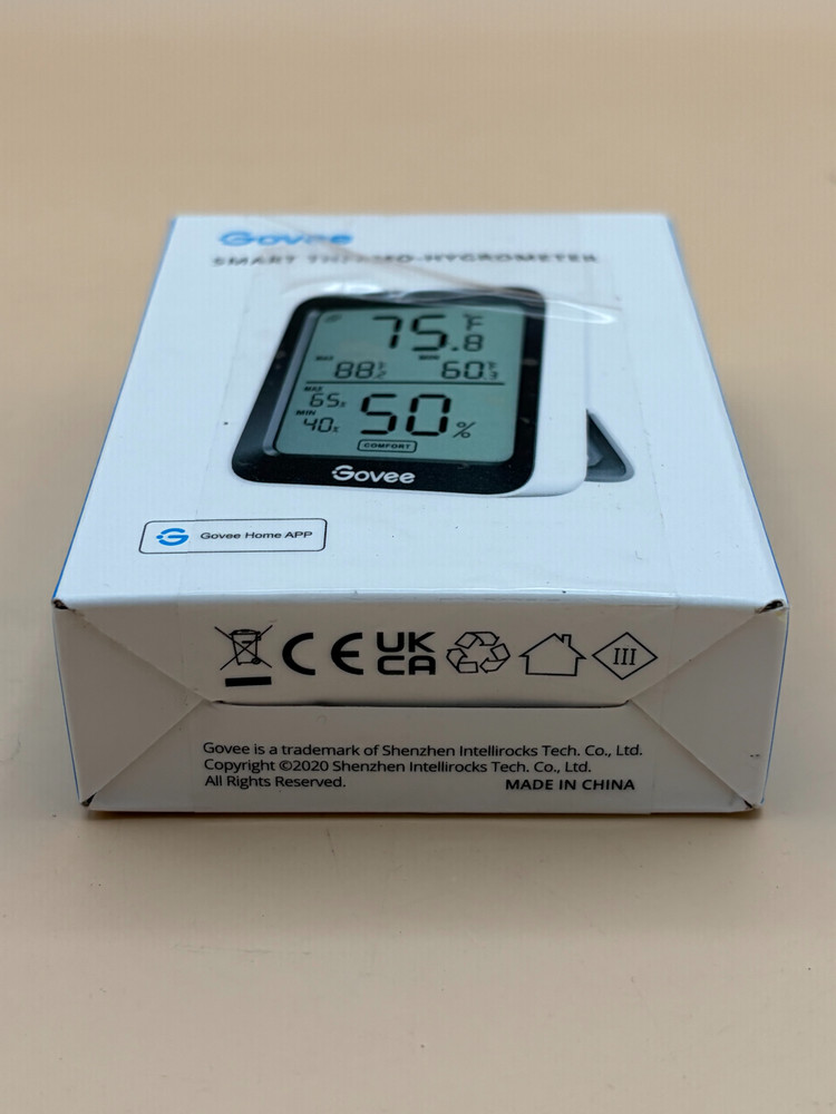 Govee Smart Thermo Hygrometer H5075 Bluetooth Temperature Humidity Sensor