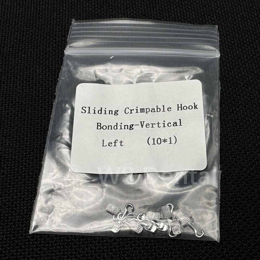 Dental Orthodontic Crimpable Hook Sliding Hooks Vertical Bonding Left Right
