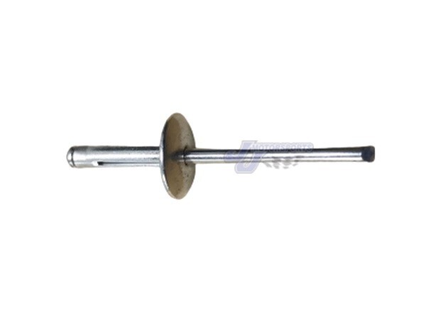 Large Head Mill Exploding Rivets Pop Rivet 25 ct. Tri-Fold Racing Fasteners