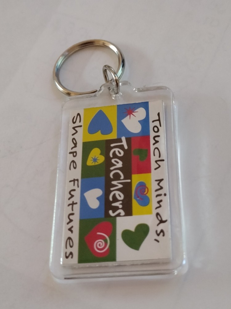 Touch Minds, Shape Futures Teachers Keyring