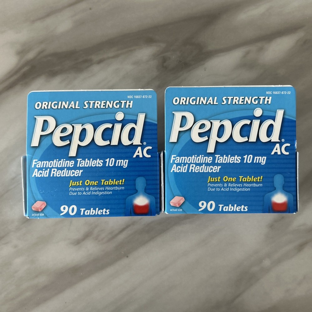Pepcid AC Acid Reducer 10mg Tablets 90 Count