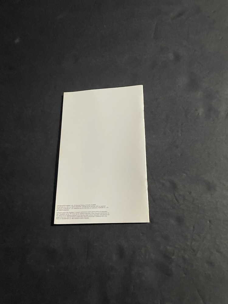 onimusha warlords ps2 Manual only