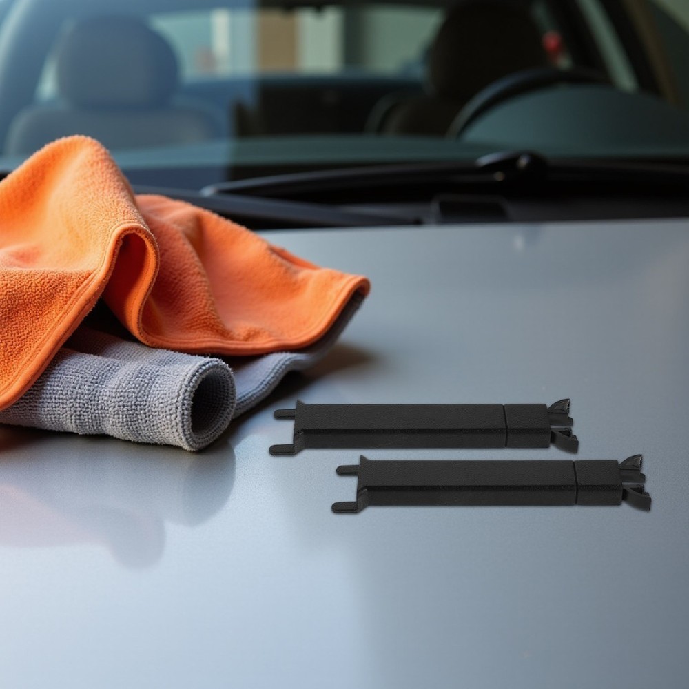 2 Pcs Back Panel Trunking Cable Hidden Protector Automotive Wire Sleeve