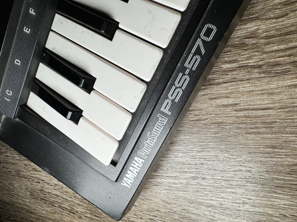 Yamaha Portasound PSS-570 Programmable Keyboard Synthesizer PCM Tested Working