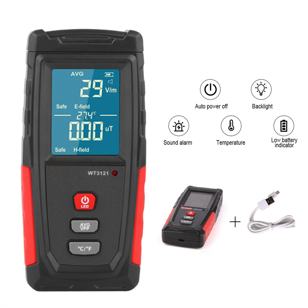 Electromagnetic Field Radiation Detector Tester Emf Meter