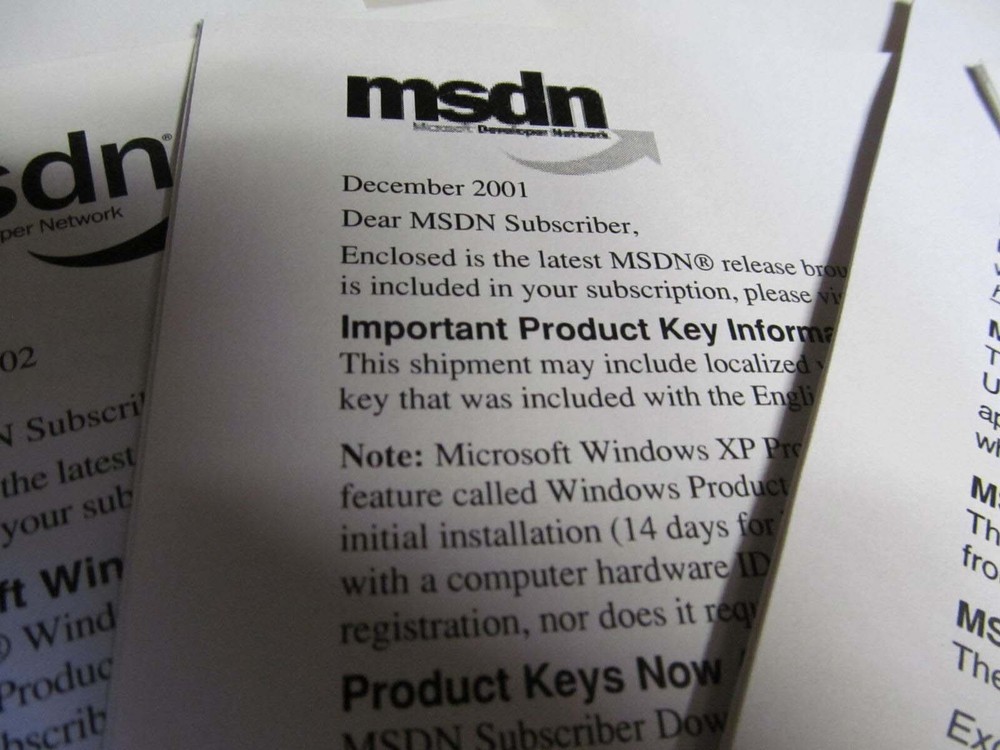 MSDN Subscription Software Library over 75 Disc Retail $2500 Visual Studio More!