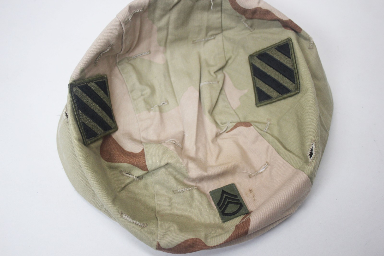 1990s modified helmet cover MEDIUM 3rd Infantry MEDIUM GWOT PASGT