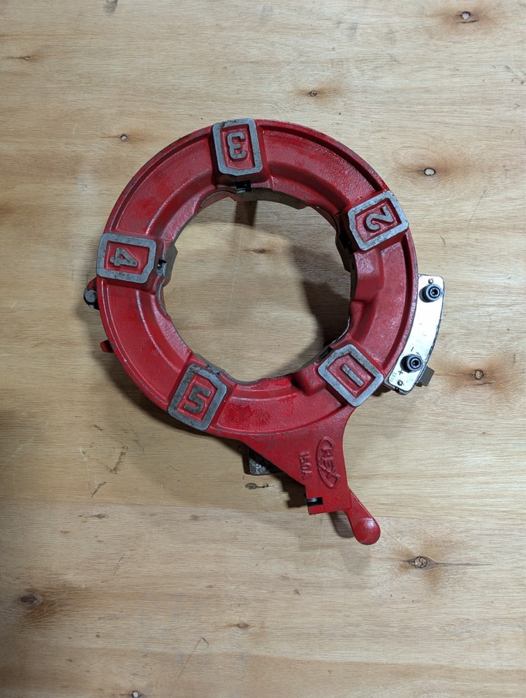 REX WHEELER #60128 5"-6" PIPE DIE HEAD FOR MODEL 6590 THREADER MACHINE