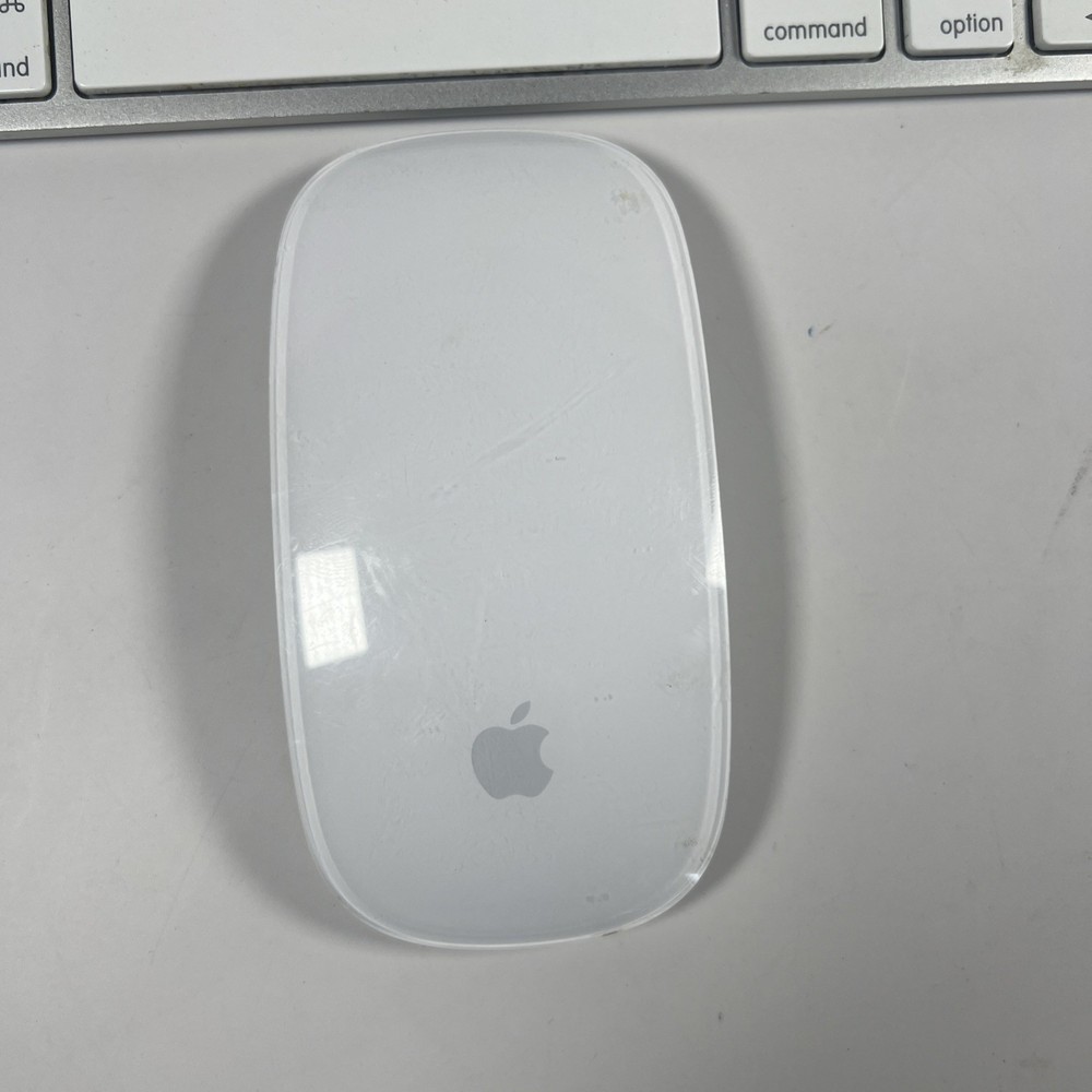 Apple A1314 Wireless Keyboard A1296 Magic Mouse Bluetooth Bundle Set for Mac