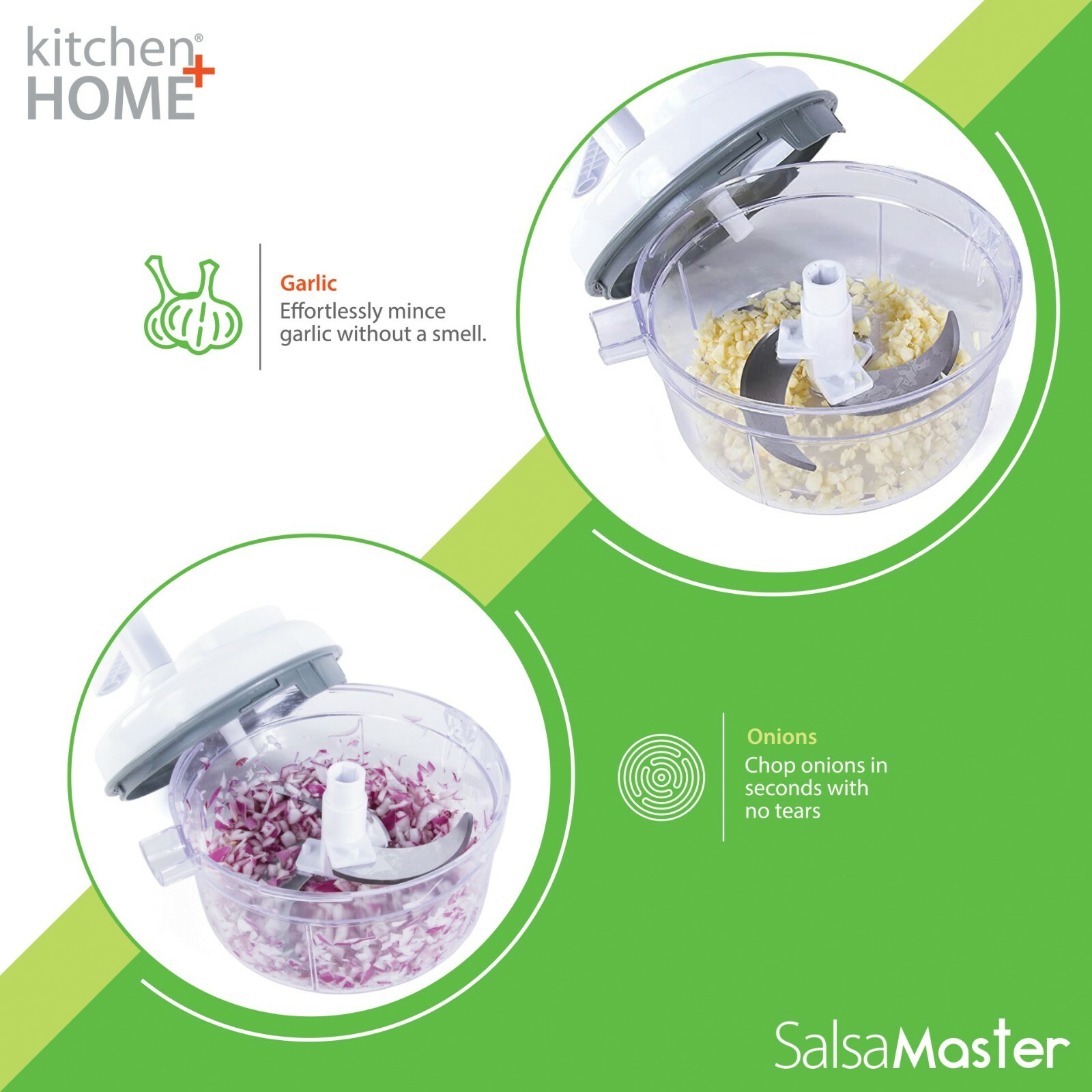 Salsa Master Salsa Maker - As Seen On TV Food Chopper & Manual Food Processor