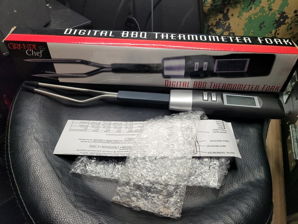 Grande Chef Digital BBQ Thermometer Fork