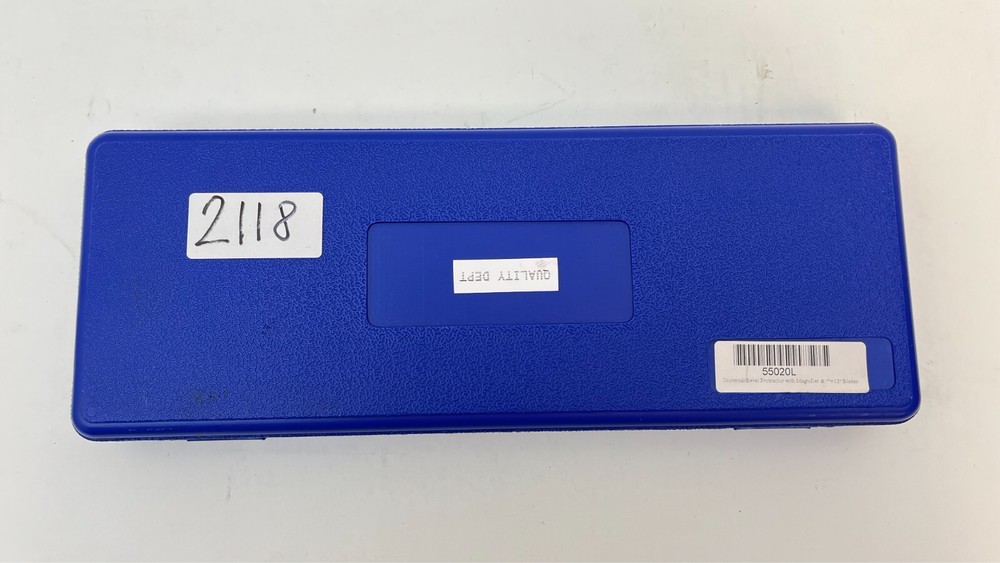 Universal bevel protractor with Magnifier