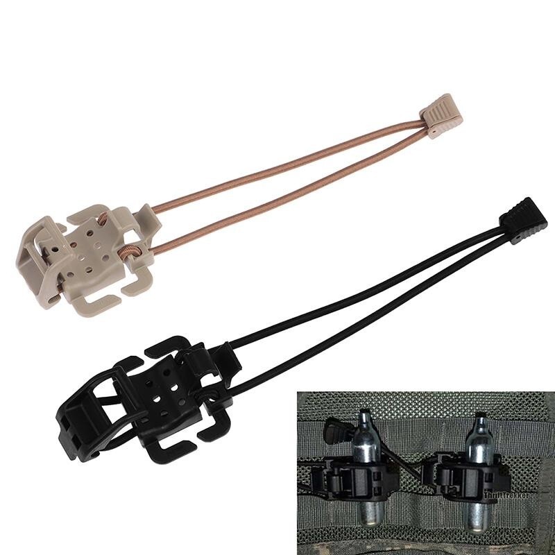 Tactical Molle Flashlight Clip Quick Release Webbing Buckle for Backpacks