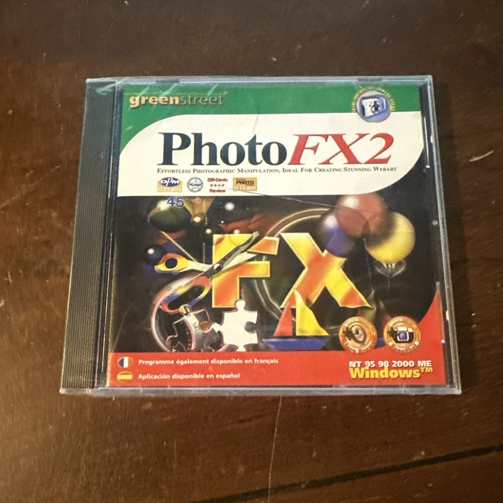Windows Photo art creater Fx2 Cd Rom software  new