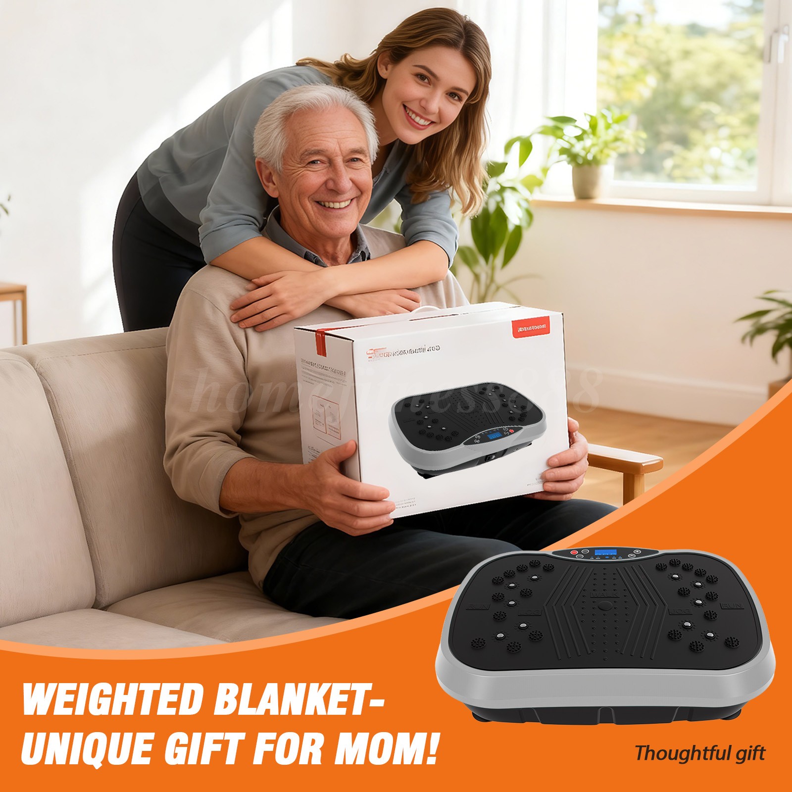 Vibration Plate Exercise Machine for Weight Loss & Lymphatic Drainage Fitness US