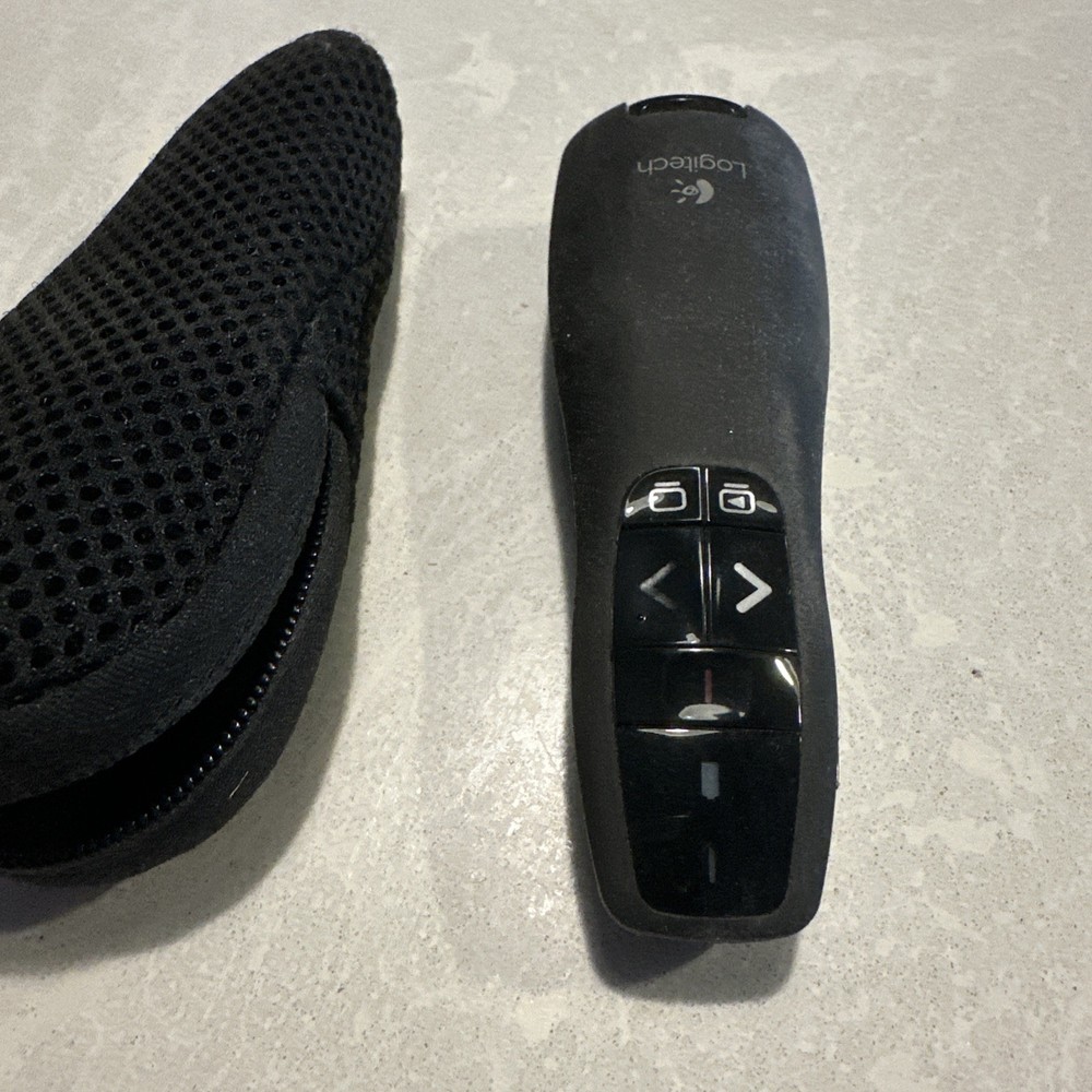 LOGITECH R-R0008 WIRELESS R400 PRESENTATION REMOTE CLICKER W LASER POINTER case