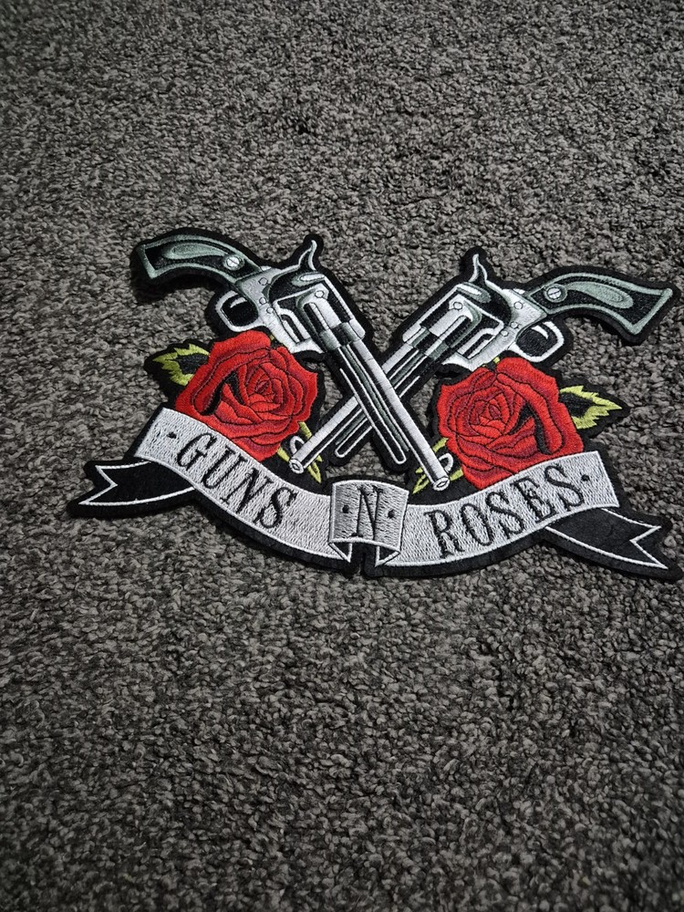 Guns N Roses Jacket Patch Excellent Condition Rare Large