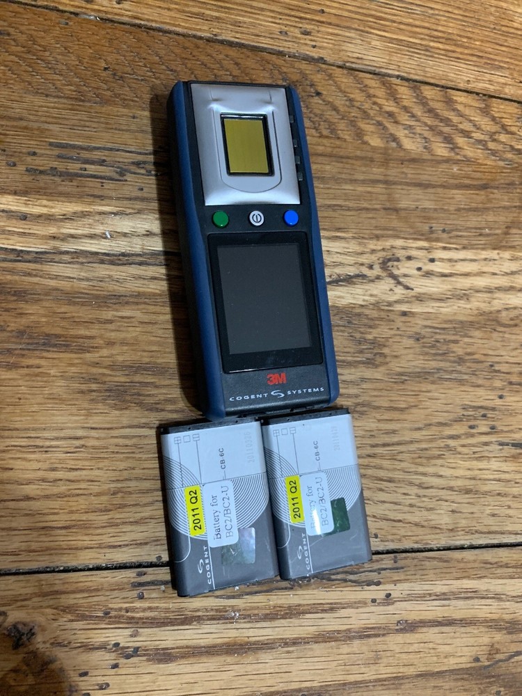 COGENT 3M BC2U FINGERPRINT SCANNER Reader Bluecheck 2 EIM UPEK WinCE