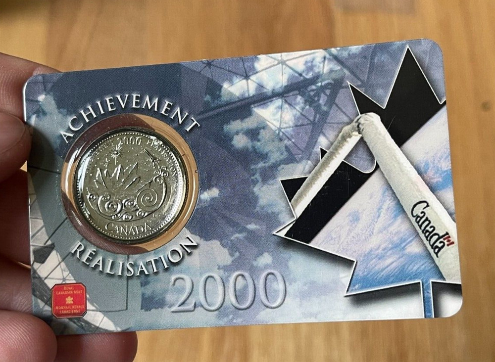 2000 Canada 25 Cents - Achievement