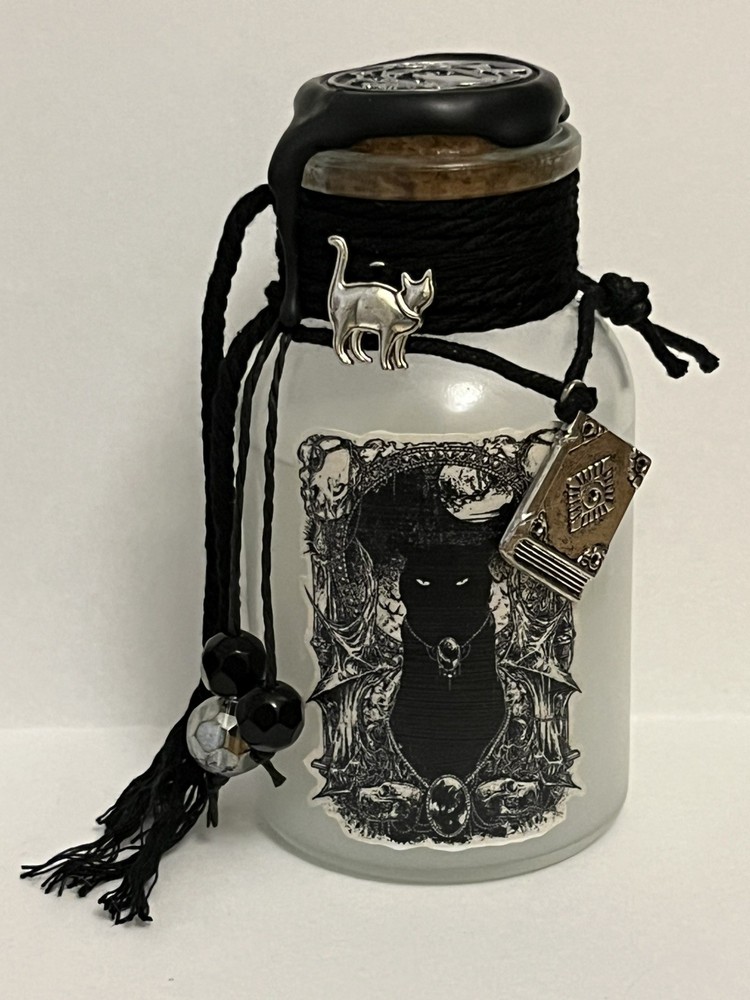 Potion Bottle Witches Cat Brew