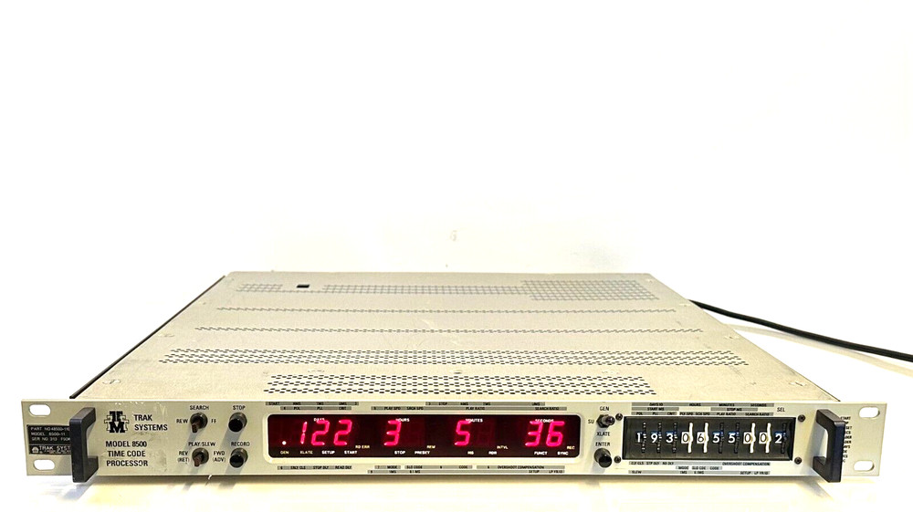 Trak Microwave System Model 8500-11 Time Code Processor 48500-1100-109