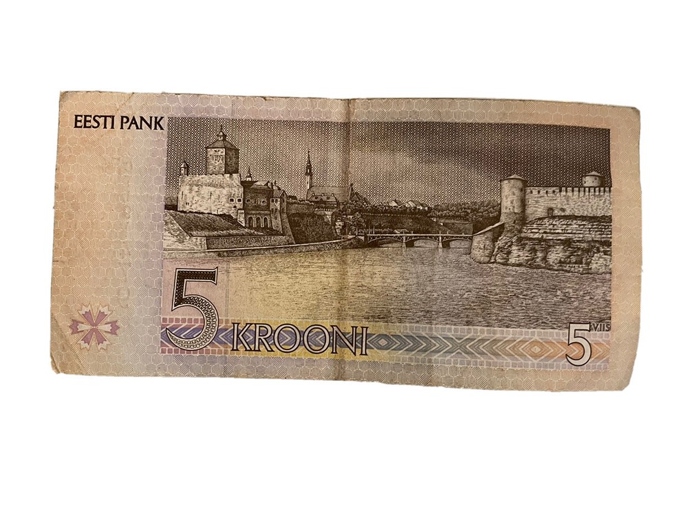 5 Estonian Krooni (1994)