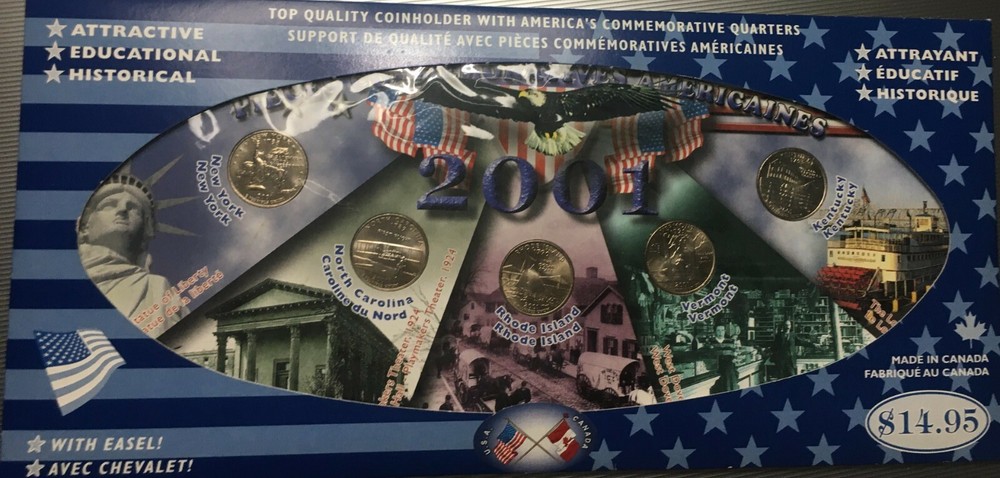 2001 AMERICAS COMMEMORATIVE STATE QUARTERS