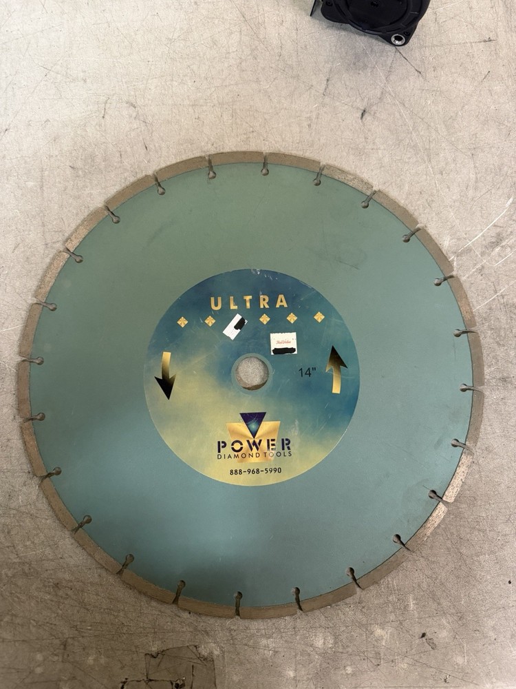 NEW Ultra Power Diamond Tools 14” Blade