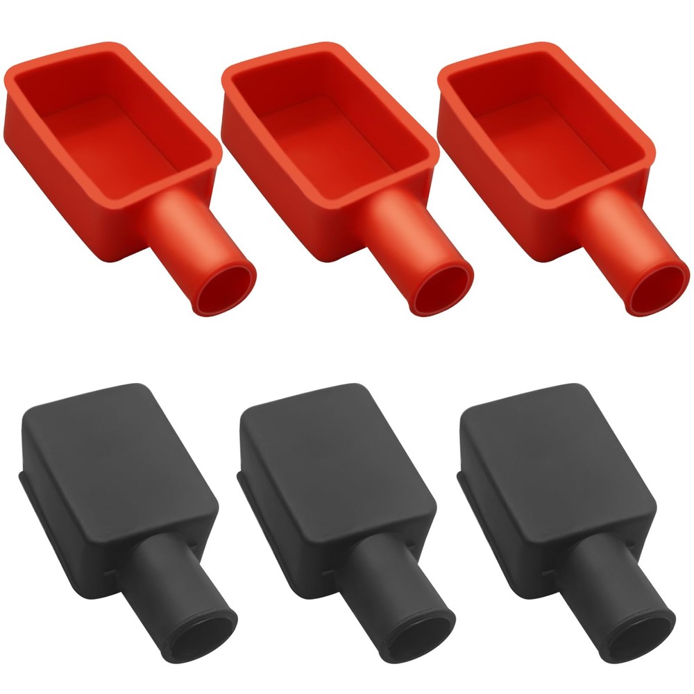 6Pcs Battery Terminal Cover, Protector, Car Insulating 6PCS