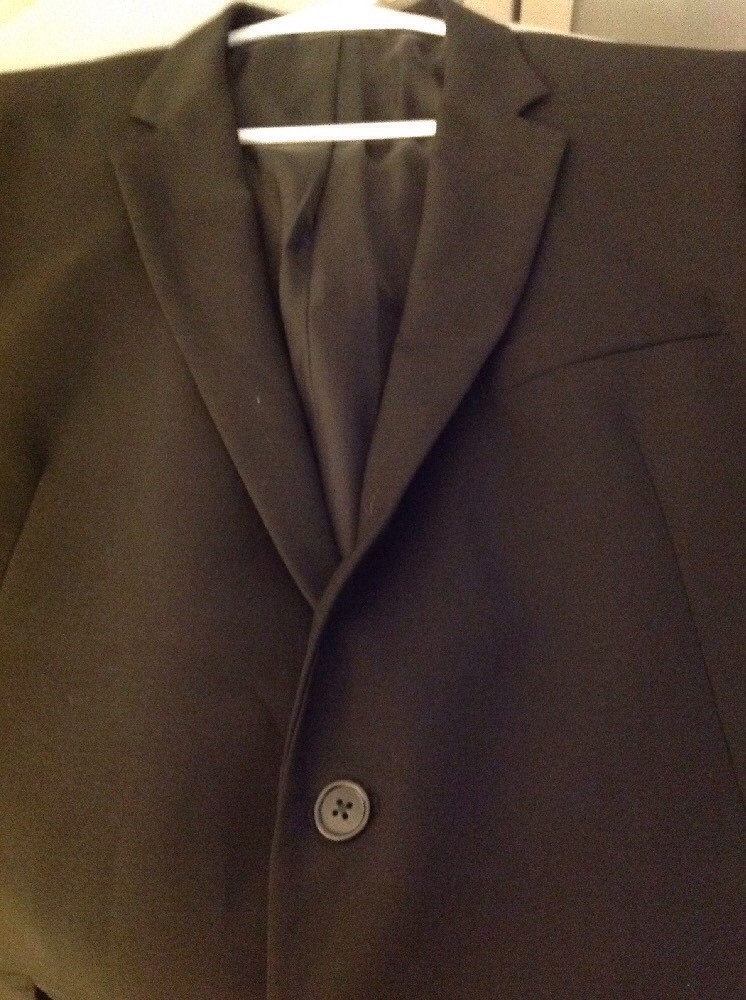 Kenneth Cole Men’s Black 44 Blazer