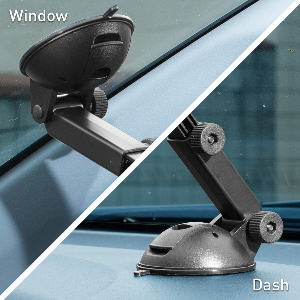 iBOLT Tabdock Slim Suction Cup Extender -Holder /Mount for Your Windshield , Das