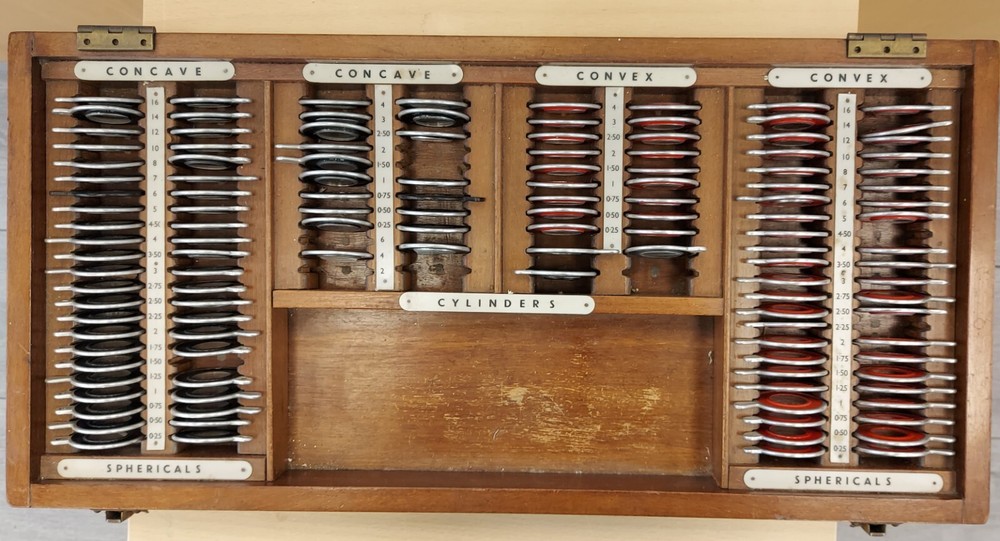 Trial Lenses Optical Testing Set with Case