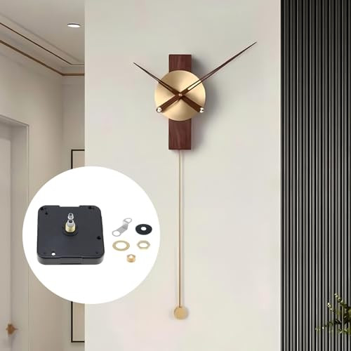 Quartz Clock Movement Replacement Set, Thread Length 18mm Thread 8mm I Axis