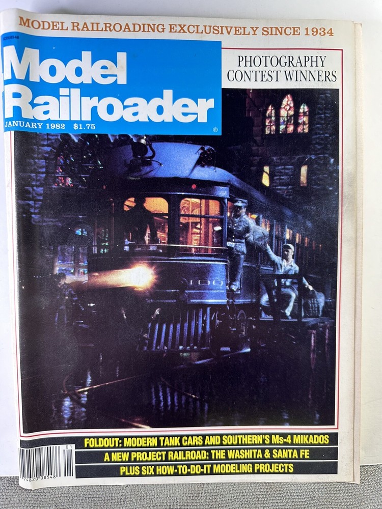 Model Railroader Magazine - January 1982 - Six How To Do It Modeling Projects