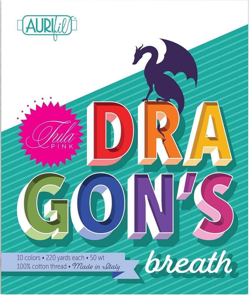 Aurifil (TP50DB10) Tula Pink Dragon's Breath Thread Set
