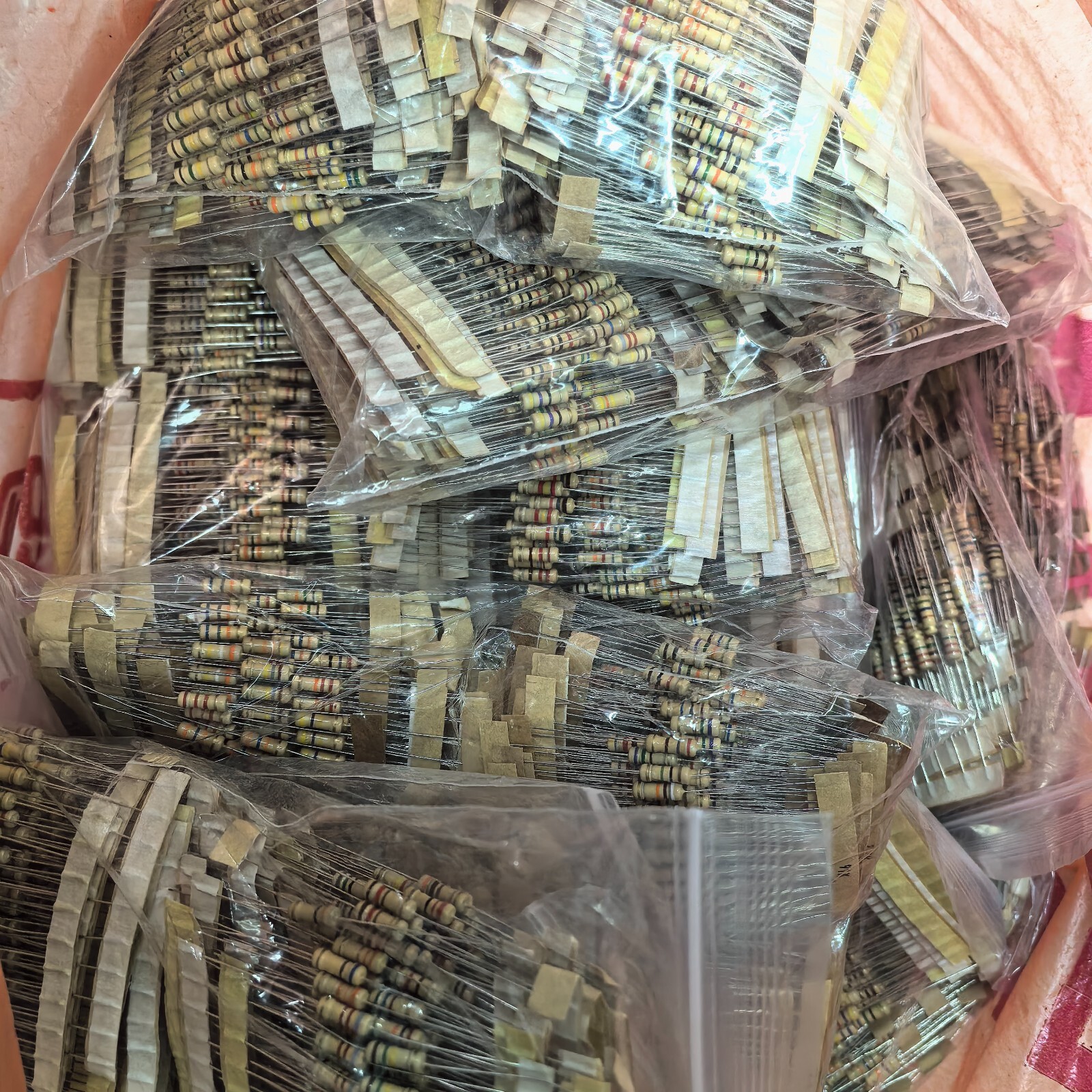 1000pcs 100 Values Resistor Kit 1/2 Watt Resistors Kit Resistors Assortment kits