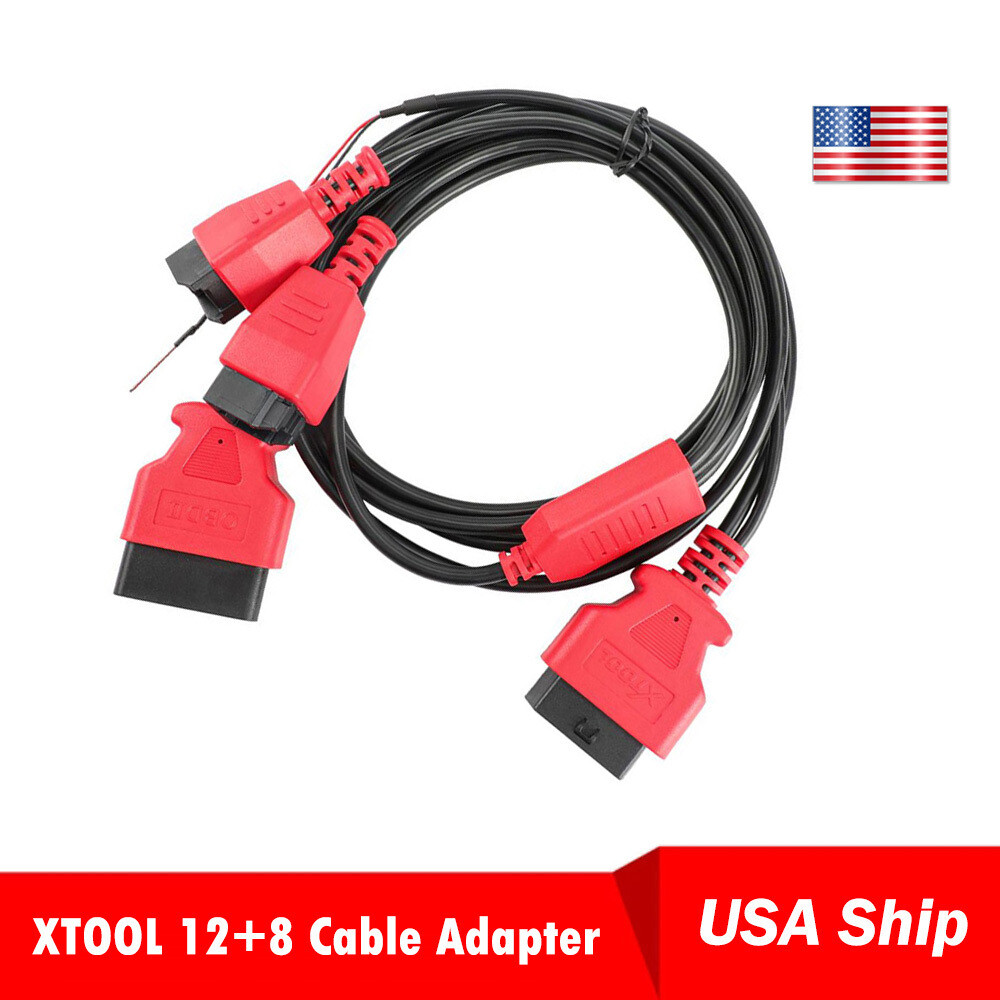 XTOOL Fit For Chry/sler 12+8 Programming Adaptor Auto Diagnostic Connector Cable